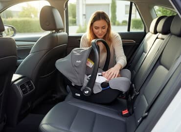 детское кресло в аренду: Автокресло, цвет - Серый, Б/у — 2