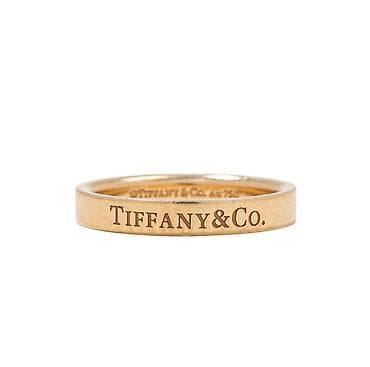 бижутерия tiffany: Кольцо Tiffany&Co из золота 750 - Артикул: 28647 - Материал — 2