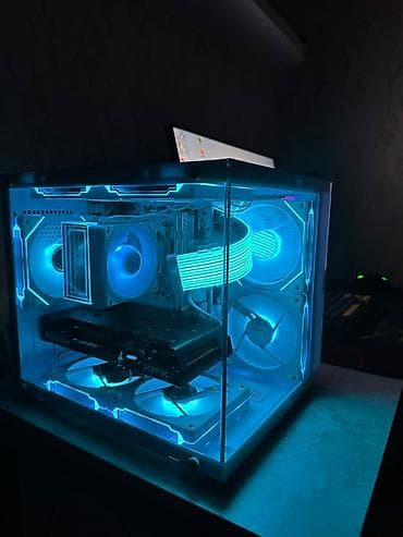wifi: Компьютер, ядер - 6, ОЗУ 16 ГБ, Игровой, Б/у, AMD Ryzen 5, AMD Radeon RX 6600 XT, SSD — 5