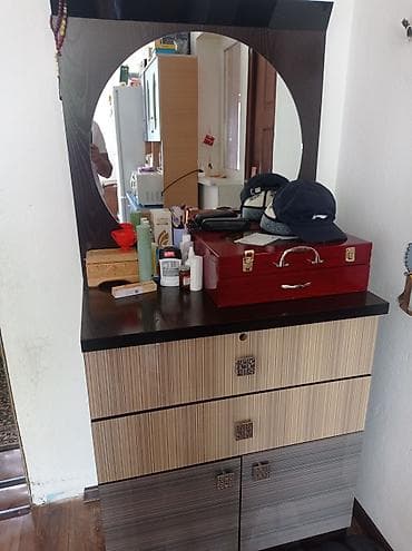 жаван сандык: Спальный гарнитур в современном стиле (цвет: темный венге + — 4