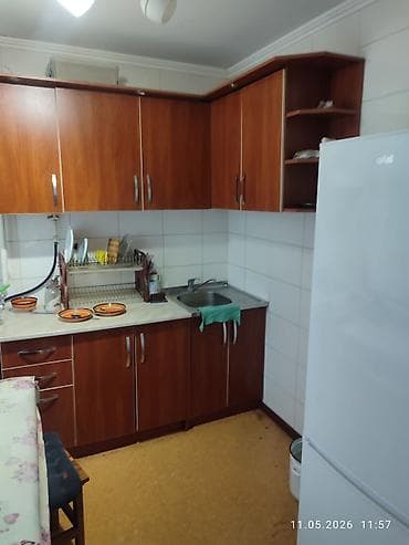3 бөлмө, 57 м², 104-серия, 1 кабат, Косметикалык ремонт