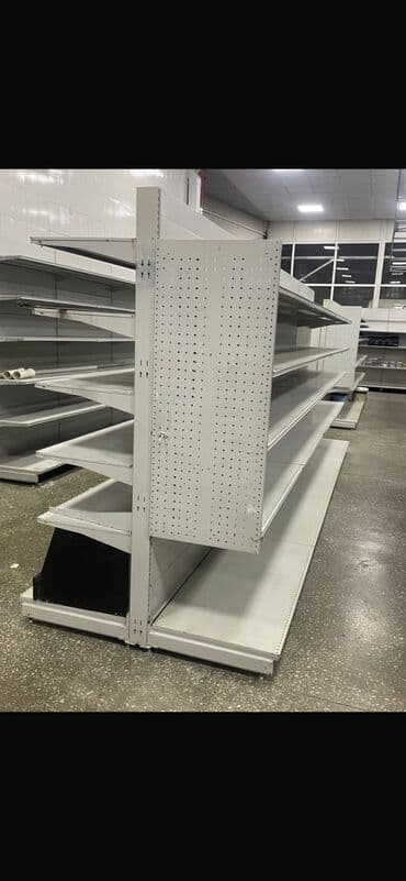 Соода жабдуулары: Торговое оборудование для магазина - Металлические стеллажи островные — 1