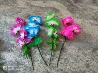 нан жапкыч: Цветы пластиковые искусственные цветы.
Длина 50см.
50с - 1шт — 4