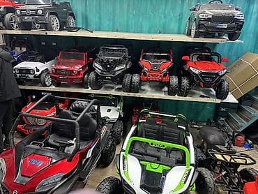 большие машины для детей на аккумуляторе: Детский электрокар, Новый — 1