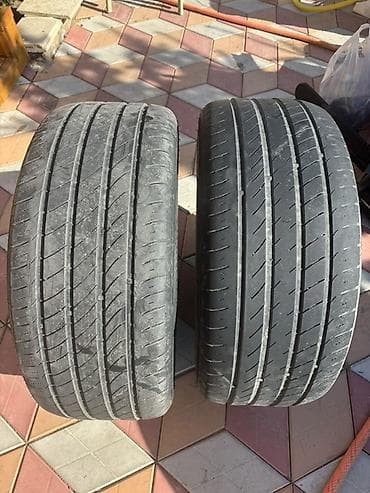 r17 р17: Шины 245 / 45 / R 18, Лето, Б/у, Комплект, Легковые, PRIMUS — 1