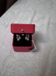 свадебные платья в бишкеке фото и цены: Серьги, Проба 585, Фианит, Женские, Б/у — 1