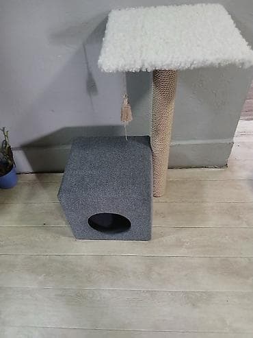 игровой комплекс для кошек: Когтеточка-лежанка для кошек — 4