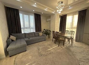 72: 3 комнаты, 72 м², ул. Огонбаева / Гоголя Элитка, 11 этаж, Евроремонт — 4