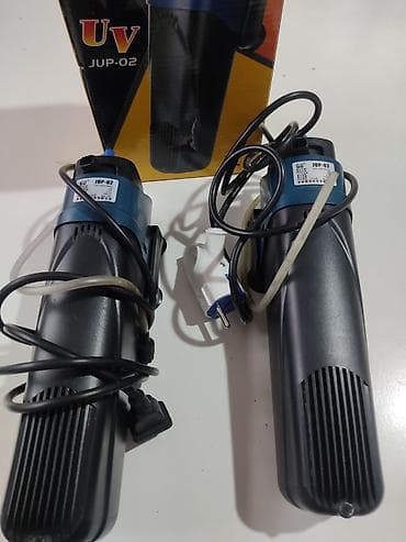 Башка жаныбарлар: Аквариумное оборудование с УФ-стерилизацией и аксессуарами, 1000 сом — 4