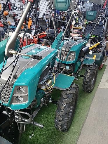 Мотоблоки и агрегаты: Мотоблоки бензиновые/дизельные с большими колесами и навесным — 1