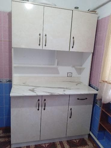 раковины для ванны с тумбой: Кухонный шкаф со столешницей и навесными секциями. - Комплектация — 1