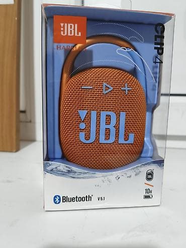 Динамиктер жана музыкалык борборлор: Портативная Bluetooth-колонка JBL Clip 4 - Версия Bluetooth: 5.1 — 1