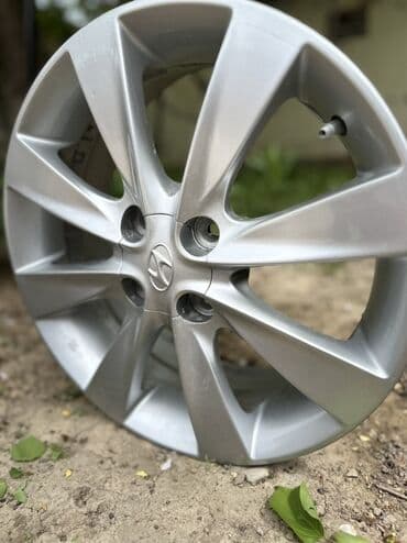 диски санта фе: Куйма Дисктер R 16 Hyundai, Комплект, тешиктери - 5 — 5