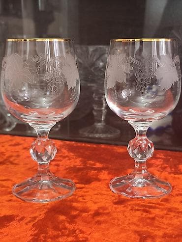 продаю балясины: Набор бокалов из стекла/хрусталя. - Комплект №1: 6 высоких бокалов на — 4