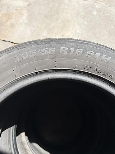 Шины 205 / 55 / R 16, Лето, Б/у, Комплект, Легковые, Корея, Kumho — 4