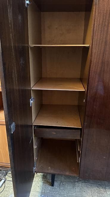 Шкаф для одежды, Прямой, Дерево — 3