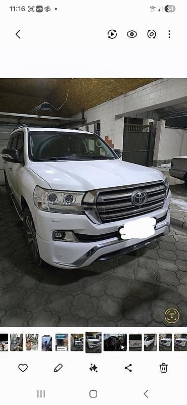 продажа ленд крузер 200: Toyota Land Cruiser: 2016 г., 4.6 л, Автомат, Дизель, Внедорожник — 3