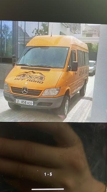Mercedes-Benz Спринтер: 2001 г., 2.7 л, Типтроник, Дизель, Бус