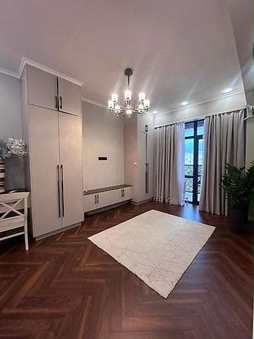 osh flat: 2 комнаты, 65 м², Ала-Арча ТРЦ Элитка, 7 этаж, Дизайнерский ремонт — 10