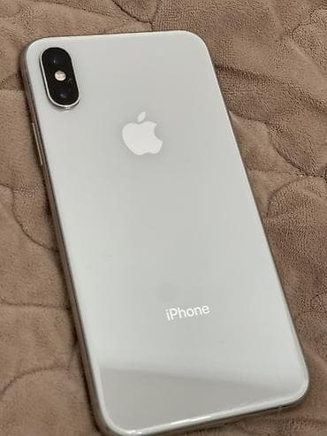 iphon x: IPhone Xs, Б/у, 64 ГБ, Белый, Чехол, 76 % — 1