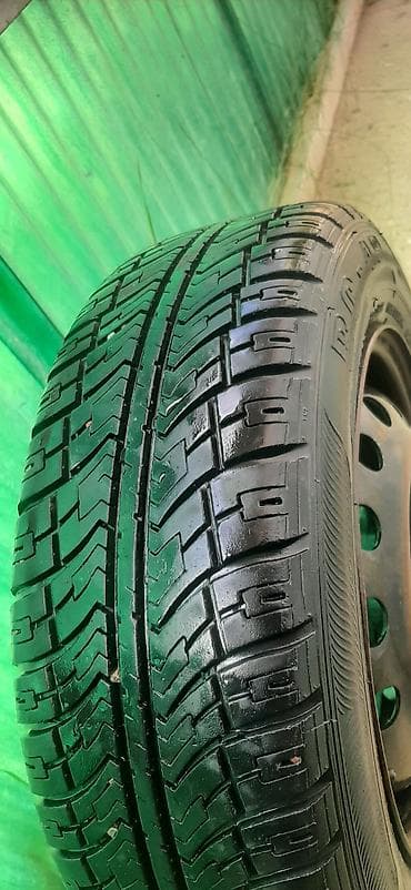 launch pro: Колеса в сборе 185 / 60 / R 14, Лето, Б/у, 1 шт, Легковые, Железные, отверстий - 4 — 2