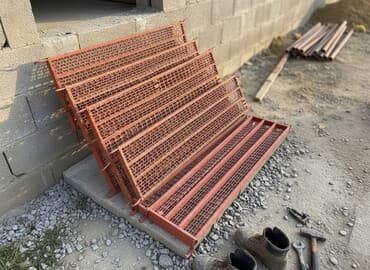 каркас дома: Сдаётся в аренду строительные леса. Подходят для фасадных работ — 1