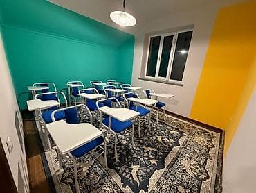 кресло для ученика: Школьный стул, Новый, Другой материал, цвет - Синий — 3