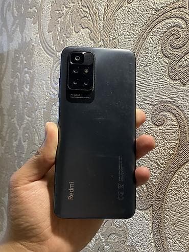 poco x6: Redmi, Redmi 10, Б/у, 128 ГБ, цвет - Черный, 2 SIM — 1