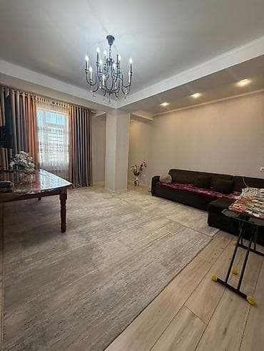 Квартиры: 3 комнаты, 86 м², Аламедин-1 мкр Элитка, 8 этаж, Евроремонт — 6