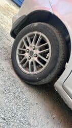 покрышка 12 дюймов: Железные Диски R 14 Пара, Б/у — 2