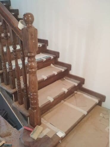 Дизайн, проектирование: Лестницы на заказ из любово вида дерева цена зависит от размераж — 2
