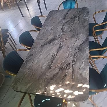 office table: Кухонный стол, Б/у, Прямоугольный, Нераскладной — 1