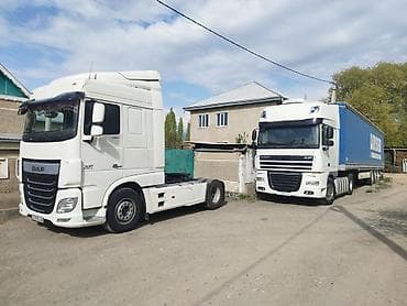 howo в кредит: Тягач, DAF, 2014 г., Тентованный — 6