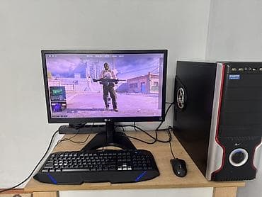 системный блок: Компьютер, ядер - 4, ОЗУ 8 ГБ, Игровой, Б/у, Intel Core i3, HDD + SSD — 2