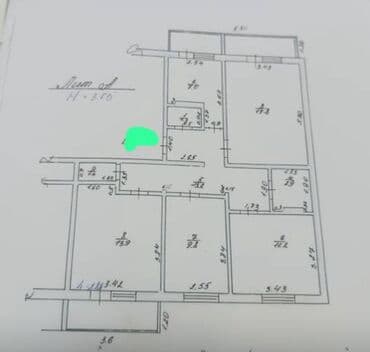 сдаю квартиру 6 микрорайон: 4 комнаты, 89 м², 106 серия, 6 этаж — 9