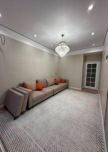 Батирлер: 2 бөлмө, 50 м², 10-мкр Элитка, 11 кабат, Евро оңдоо — 4
