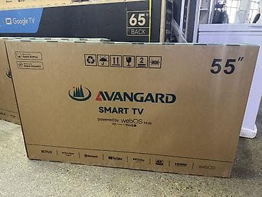 🔥🔥💥СРОЧНАЯ АКЦИЯ💥🔥🔥 Телевизор AVANGARD 55UHD77 webos magic пульт 140