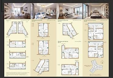 centra: Строится, Элитка, 1 комната, 30 м² — 2