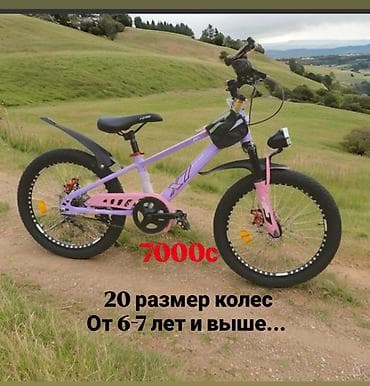 Детские велосипеды: Детский велосипед, 2-колесный, 4 - 6 лет, Для девочки, Новый — 3