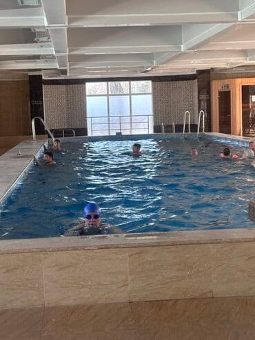 дом с бассейном бишкек: Квартира, Альфа ЦО Радуга, Чон-Сары-Ой, Сауна, Детская площадка, Парковка, стоянка — 7