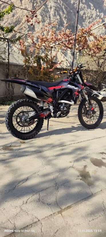 купить японский минитрактор с куном: Эндуро/кросс мотоцикл (брендовые наклейки “SHR”, “XINGUZIN”) в — 4