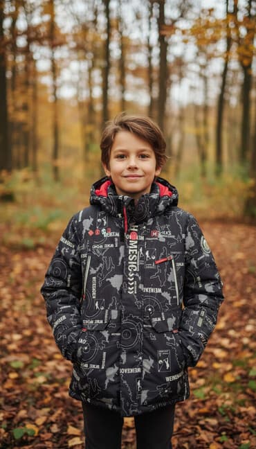 Куртка на мальчика качество шикарноеочнь теплое на 10 11 л в идеальном