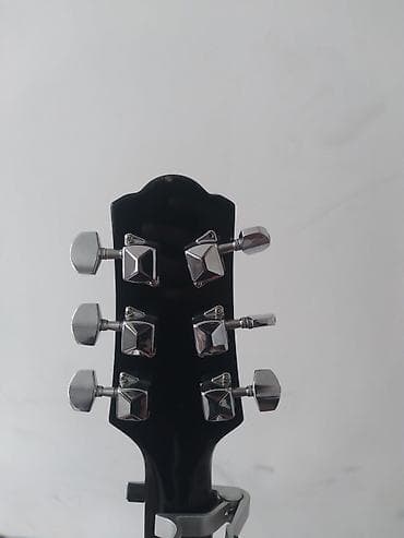 бинокль сваровски: Акустическая гитара Auditorium (фа-кат) с вырезом, черный глянец - — 2