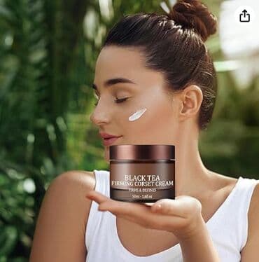 Киреге берилүүчү кийимдер: США Крем укрепляющий с черным чаем и решение 5 проблем кожи — 9