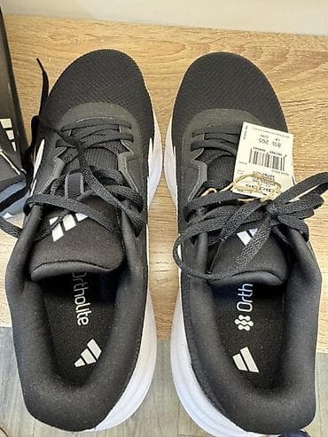 Жеке буюмдар: Эркектердин кроссовкасы, 42.5, Adidas, Жаңы, түсү - Кара, Өзү алып кетүү — 4