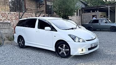 белый byd e2: Toyota WISH: 2003 г., 1.8 л, Автомат, Бензин, Минивэн — 3