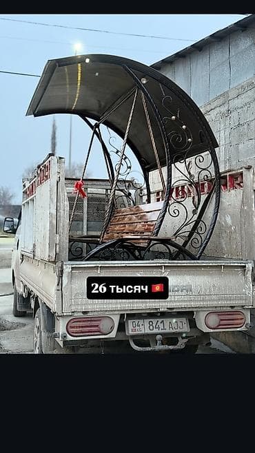 Все для дома и сада: Садовые качели Металл, Со спинкой, С крышей — 6