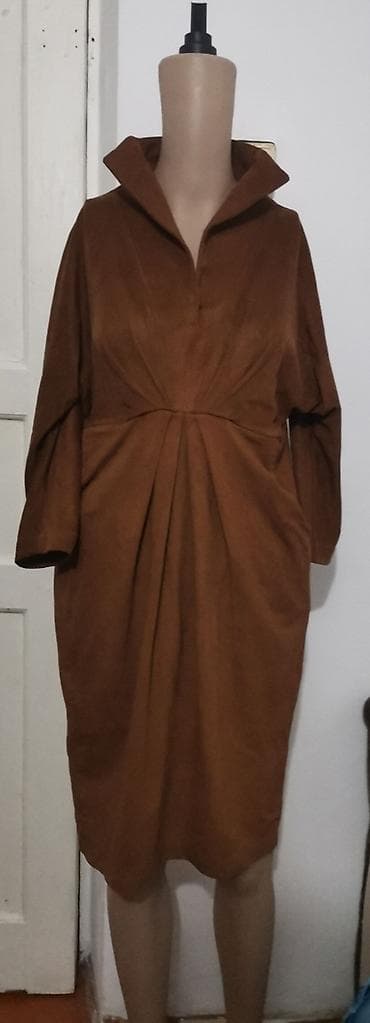 second hand: Повседневное платье, Турция, Осень-весна, Короткая модель, Бохо, M — 1