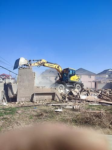Услуги демонтажа и разборки строений экскаватором - Профессиональный