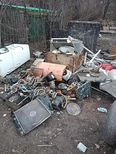 Смешанный лом и запчасти от бытовой/промышленной техники. Состав по
